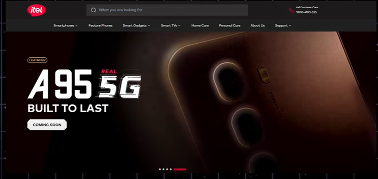 Itel A95 5G has MediaTek Dimensity 6300 5G processor